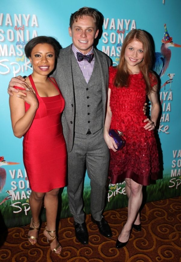 Shalita Grant, Billy Magnussen & Genevieve Angelson Photo