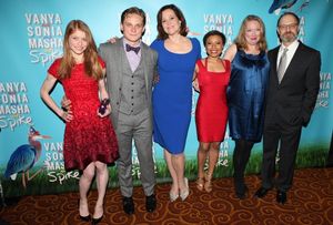 Genevieve Angelson, Billy Magnussen, Sigourney Weaver, Shalita Grant, Kristine Nielsen, and David Hyde Pierce @ BroadwayWorld Genevieve Angelson, Billy Magnussen, Sigourney Weaver, Shalita Grant, Kristine Nielse Photo