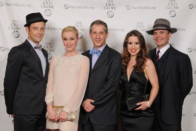 Old Globe Artistic Director Barry Edelstein with Ken Barnett, Lisa O'Hare, Chilina Ke Photo