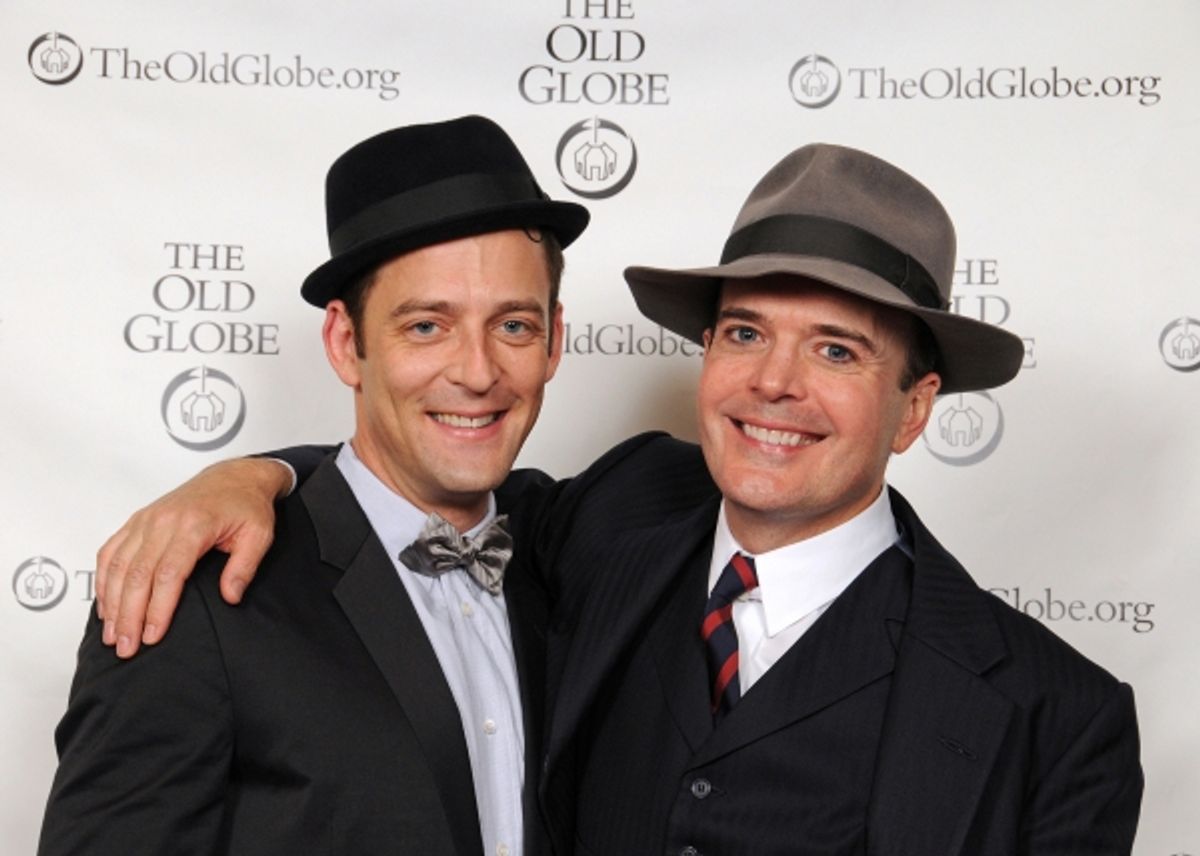 Ken Barnett and Jefferson Mays  at 