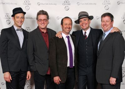 Ken Barnett, book writer and lyricist Robert L. Freedman, composer and lyricist Steve Photo