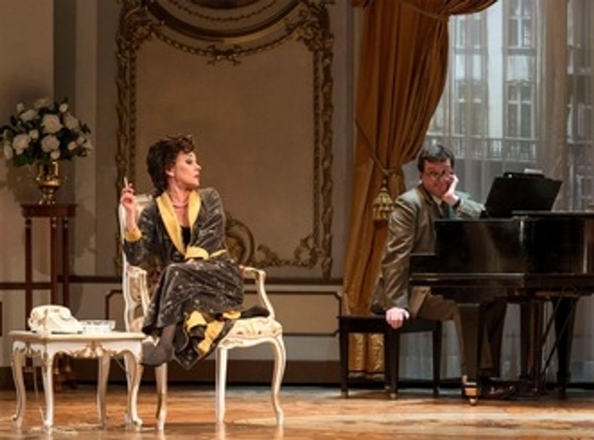 Tracie Bennett and Michael Cumpsty  at 