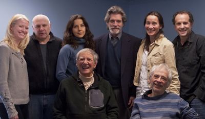 The company of THE LAST WILL (pictured l-r; standing): ChristiAnna Nelson, David Wohl Photo