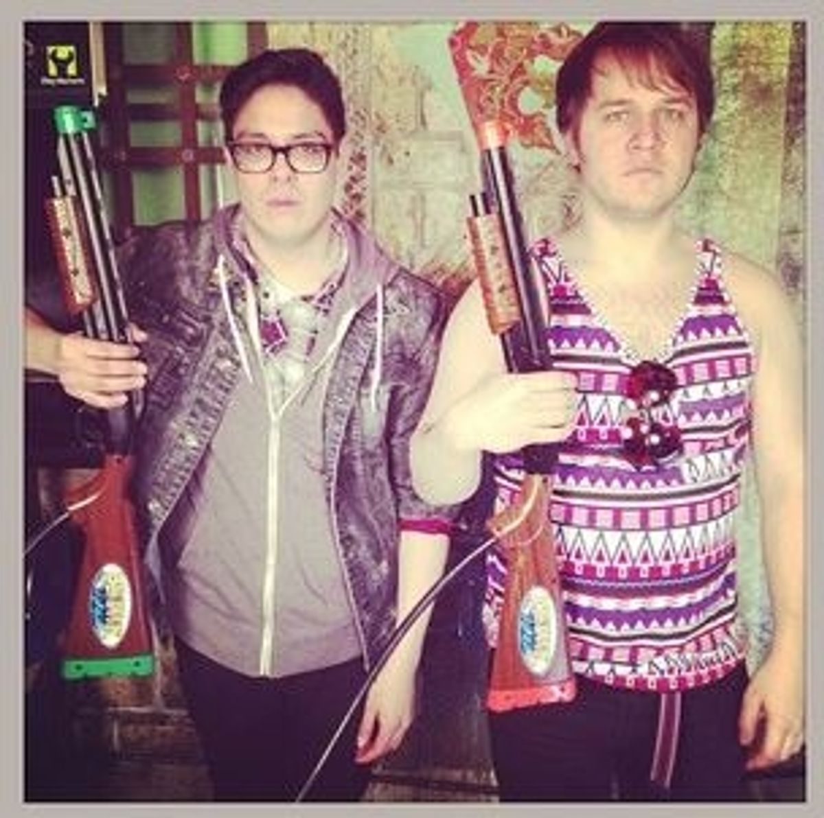 Geroge Salazar and Douglas Widick at 