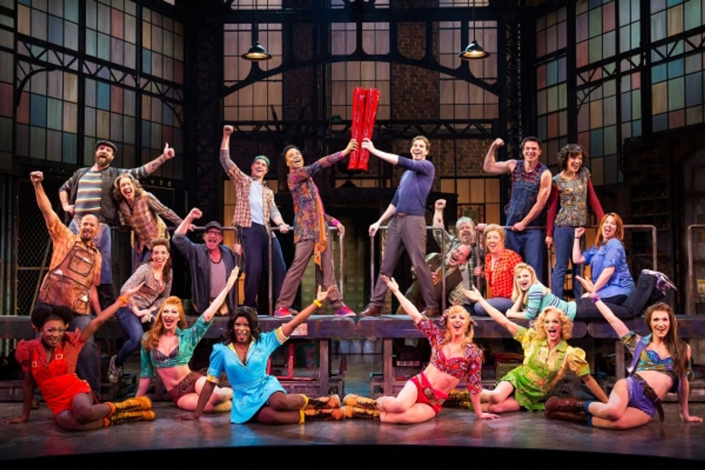 Photo Flash: New Production Shots Released for KINKY BOOTS on Broadway!  Image