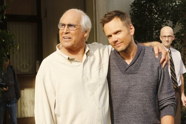 Chevy Chase, Joel McHale, Jim Rash Photo