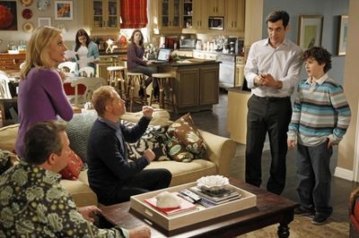 Eric Stonestreet, Julie Bowen, Ariel Winter, Jesse Tyler Ferguson, SARAH HYLANd, Ty B Photo