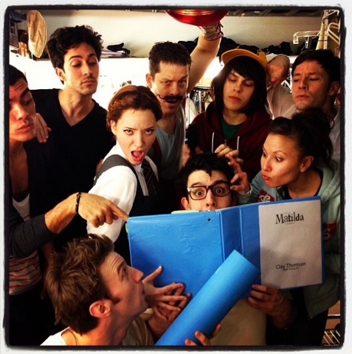 Photo Flash: Saturday Intermission Pics, March 16 - St. Patrick's Day Edition with MOTOWN, MATILDA, HANDS ON A HARDBODY & More!  Image