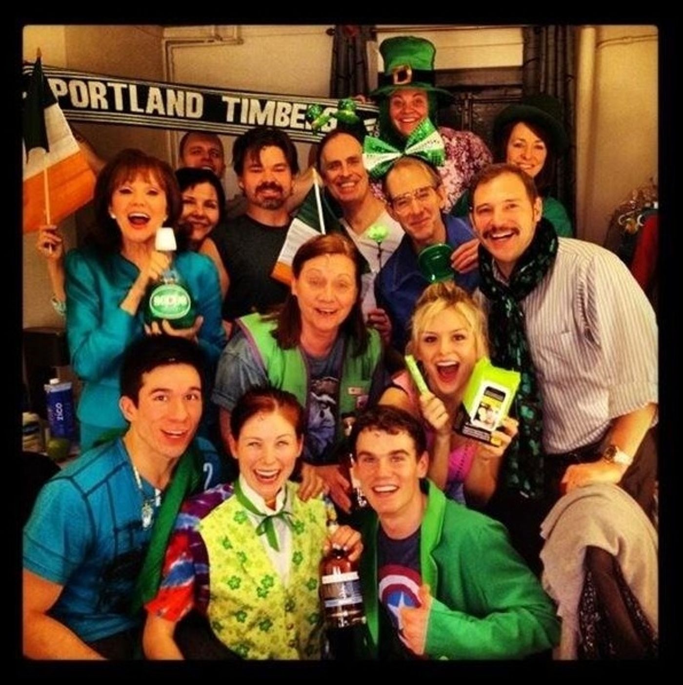 Photo Flash: Saturday Intermission Pics, March 16 - St. Patrick's Day Edition with MOTOWN, MATILDA, HANDS ON A HARDBODY & More!  Image