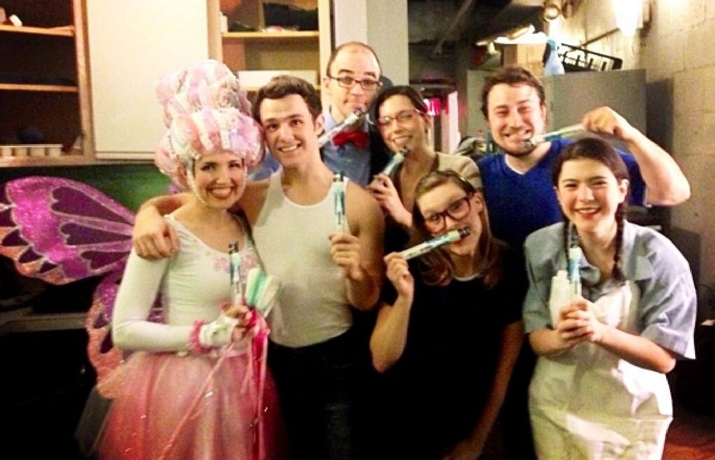 Photo Flash: Saturday Intermission Pics, March 16 - St. Patrick's Day Edition with MOTOWN, MATILDA, HANDS ON A HARDBODY & More!  Image