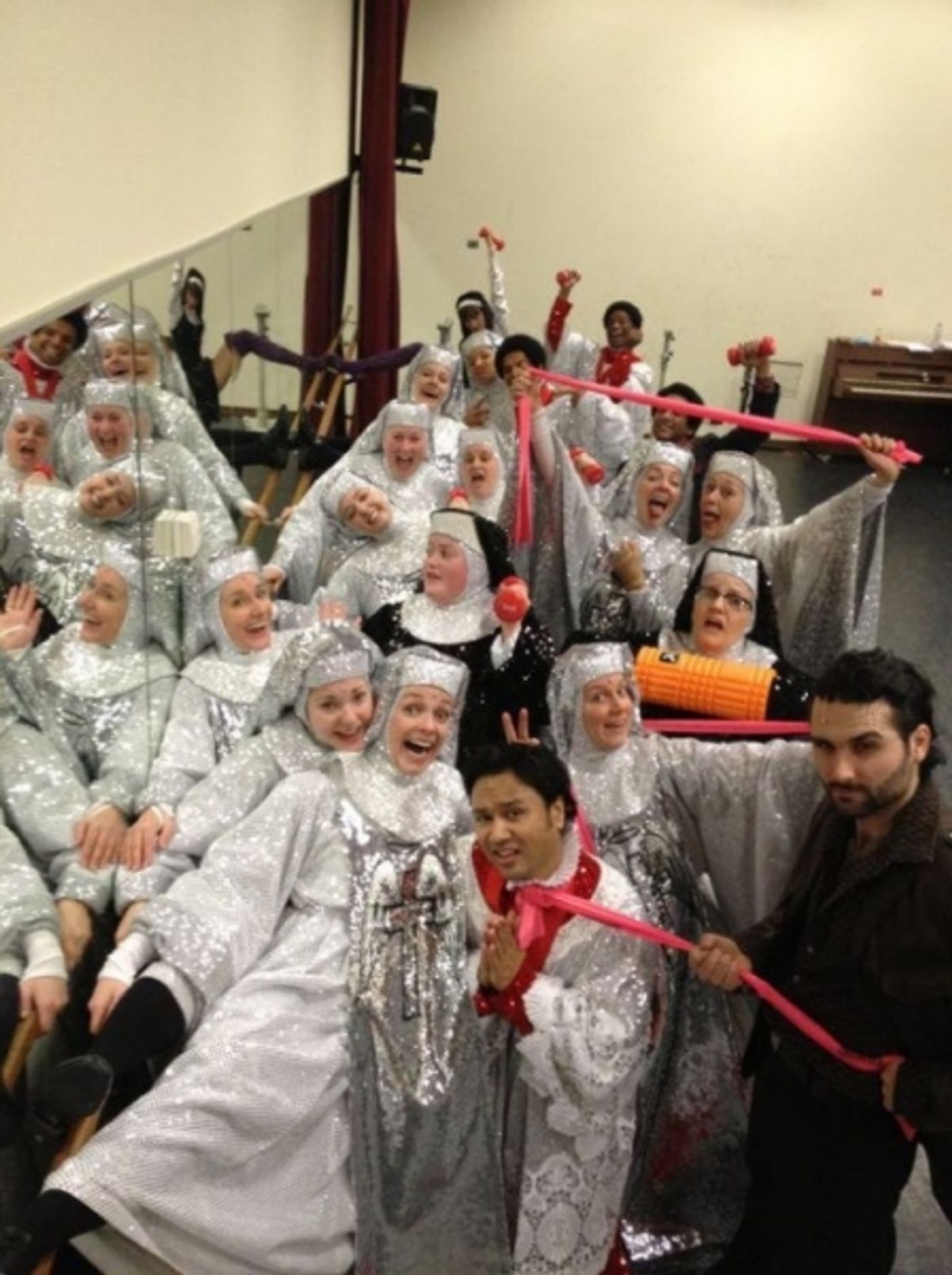 Photo Flash: Saturday Intermission Pics, March 16 - St. Patrick's Day Edition with MOTOWN, MATILDA, HANDS ON A HARDBODY & More!  Image