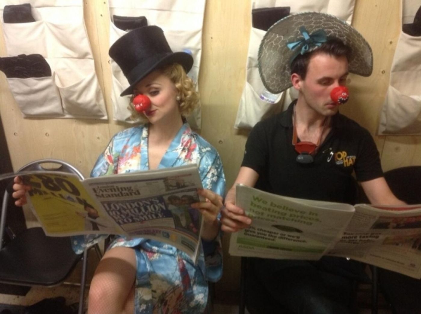 Photo Flash: Saturday Intermission Pics, March 16 - St. Patrick's Day Edition with MOTOWN, MATILDA, HANDS ON A HARDBODY & More!  Image