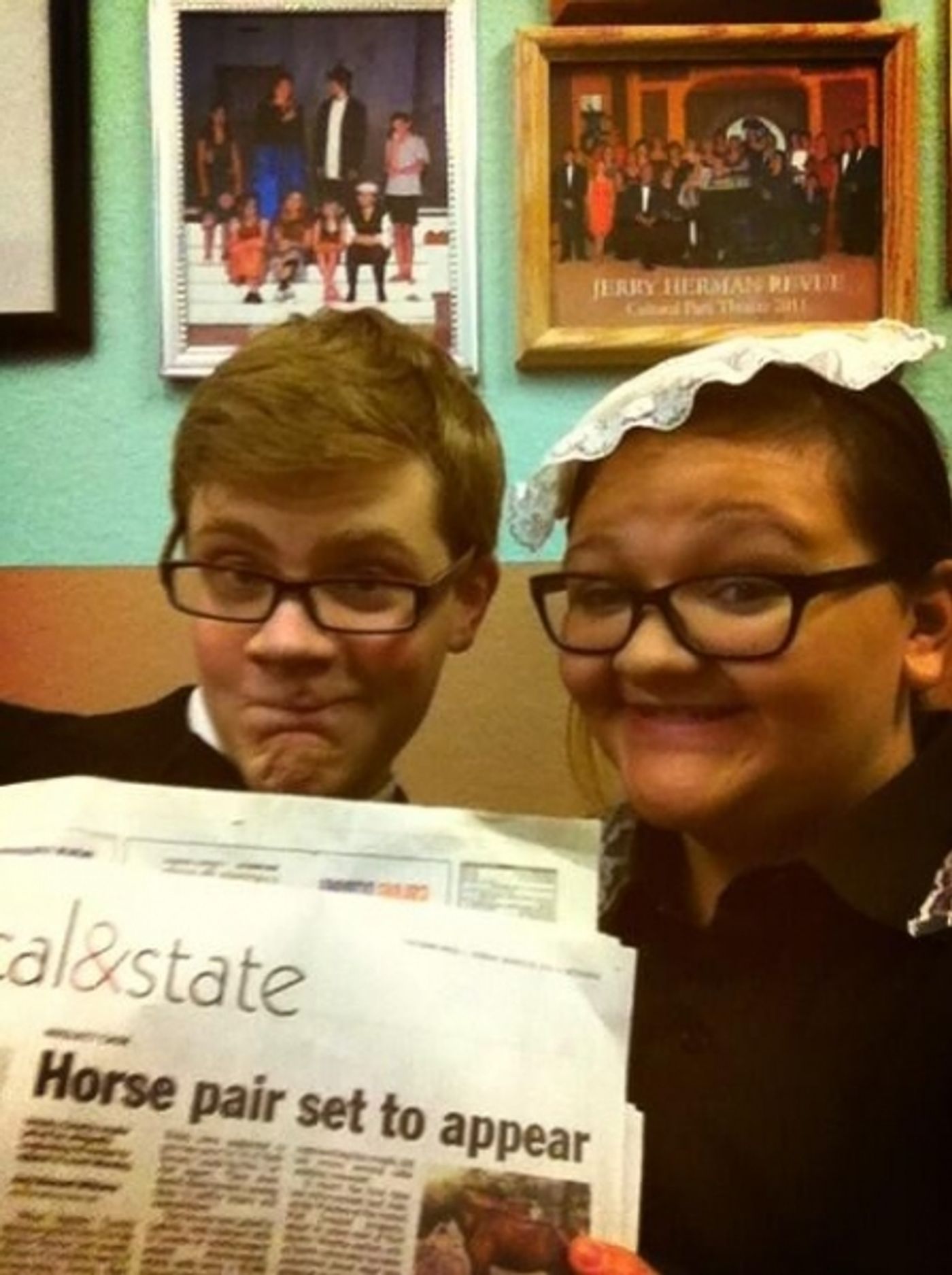 Photo Flash: Saturday Intermission Pics, March 16 - St. Patrick's Day Edition with MOTOWN, MATILDA, HANDS ON A HARDBODY & More!  Image