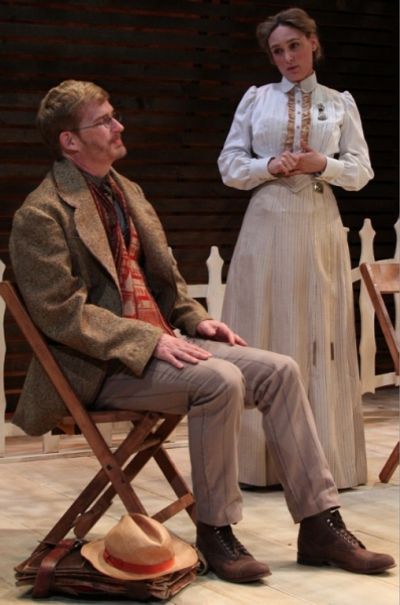 CAST 2: Bill Brochtrup and Rebecca Mozo Photo