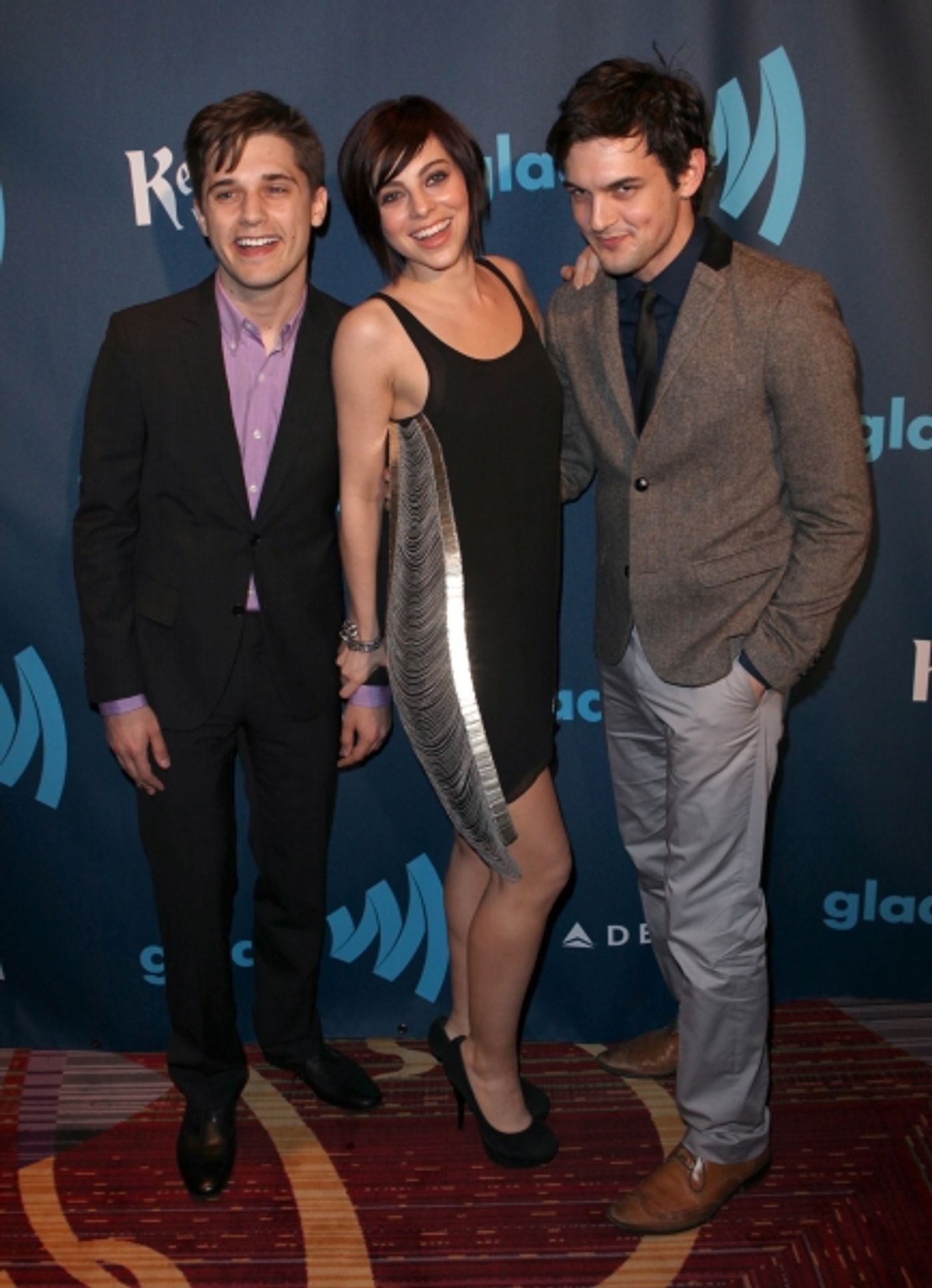 Photo Coverage: GLAAD Red Carpet, The Men - Anderson Cooper, Christian Borle, Dan Stevens and More!  Image