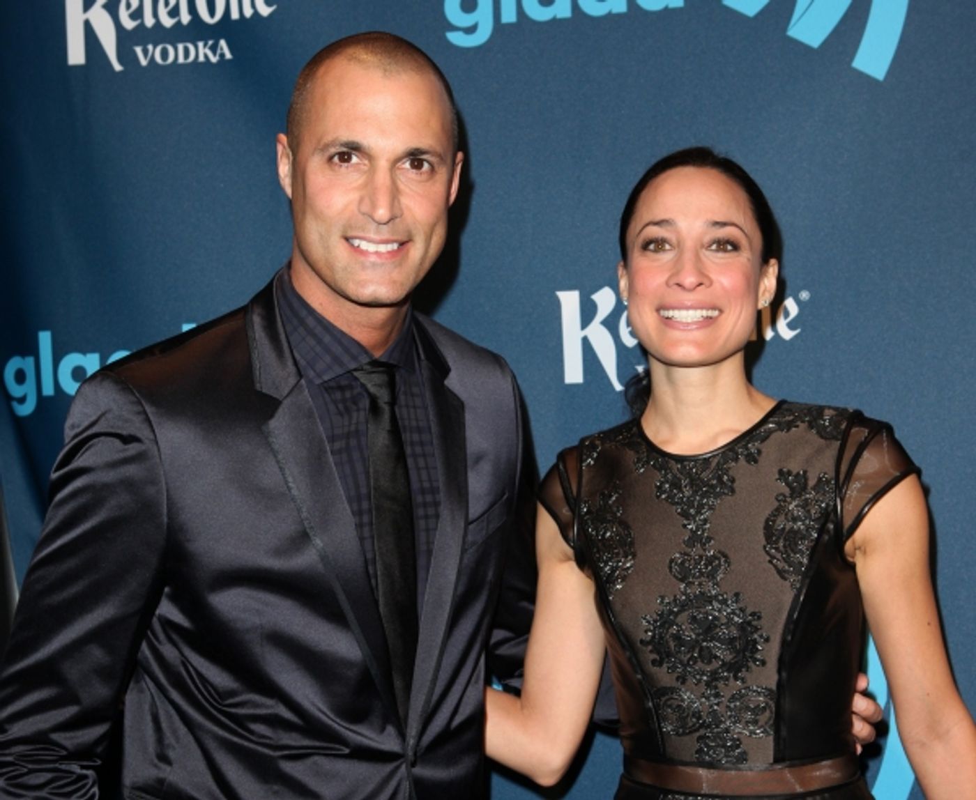 Photo Coverage: GLAAD Red Carpet, The Men - Anderson Cooper, Christian Borle, Dan Stevens and More!  Image
