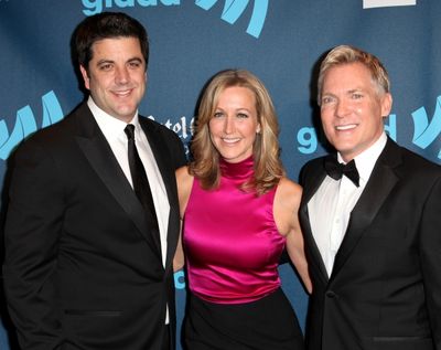 Josh Elliot; Lara Spencer &amp; Sam Champion Photo