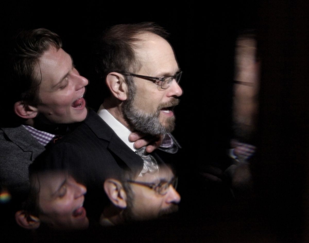 Billy Magnussen & David Hyde Pierce at 