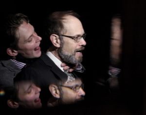 Billy Magnussen & David Hyde Pierce @ BroadwayWorld Billy Magnussen & David Hyde Pierce Photo