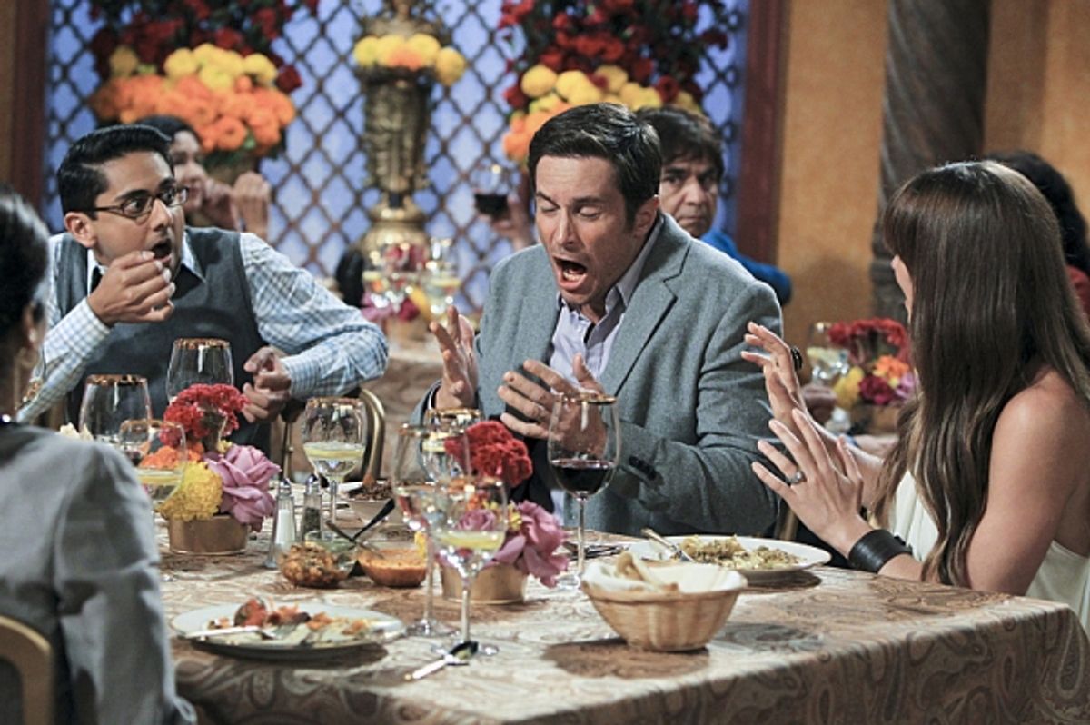 Adhir Kalyan, Oliver Hudson and Bianca Kajlich at 