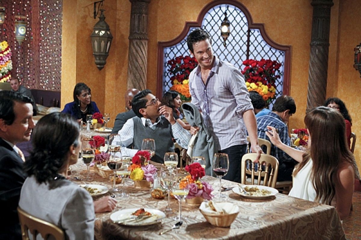 Adhir Kalyan, Oliver Hudson and Bianca Kajlich at 