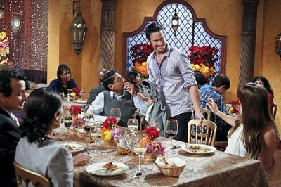 Adhir Kalyan, Oliver Hudson and Bianca Kajlich Photo