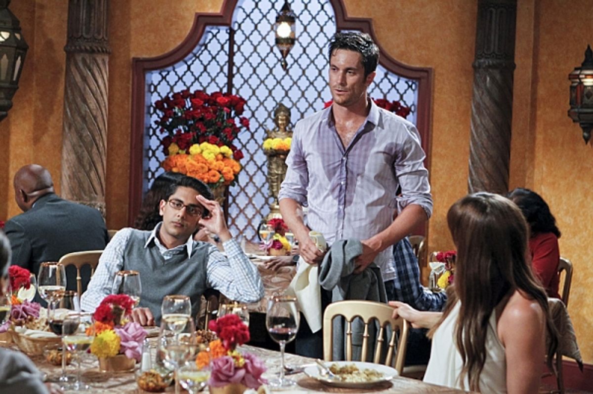 Adhir Kalyan, Oliver Hudson and Bianca Kajlich at 