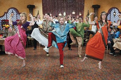 David Spade, Megyn Price, Bianca Kajlich Photo