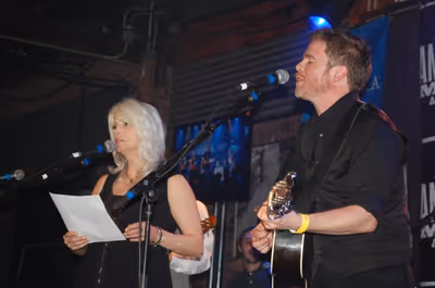 Emmylou Harris and Josh Ritter Photo