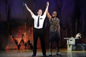 Mark Evans, Derrick Williams THE BOOK OF MORMON First National Tour (c) Joan Marcus, 2013 @ BroadwayWorld Mark Evans, Derrick Williams THE BOOK OF MORMON First National Tour (c) Joan Marcus, Photo