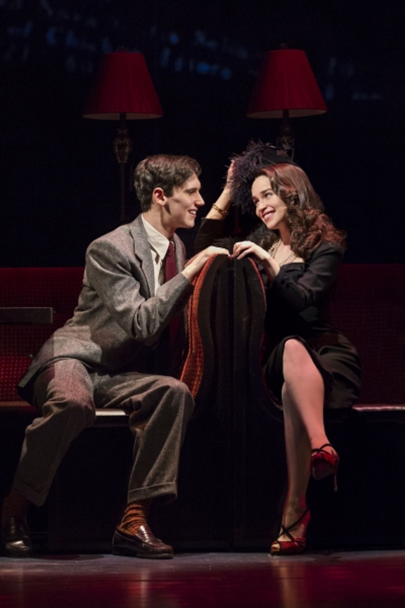 Photo Flash: First Look at Emilia Clarke & Cory Michael Smith in BREAKFAST AT TIFFANY'S! Image