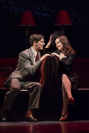 Cory Michael Smith and Emilia Clarke @ BroadwayWorld Cory Michael Smith and Emilia Clarke Photo