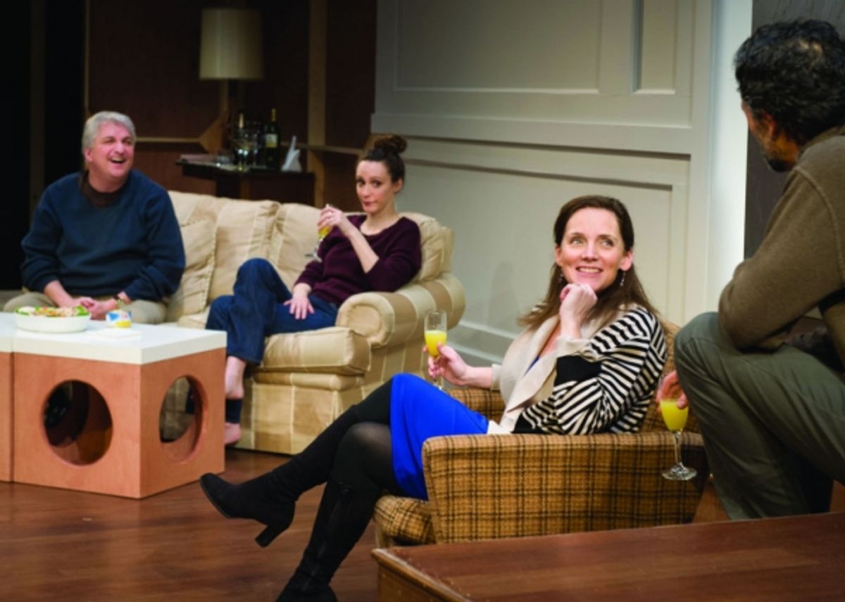 Tom Gleadow (Max), Marianna Bassham (Charlotte), Jeanine Kane (Annie), Tony Estrella (Henry) at 