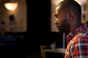 Playwright and ensemble members Tarell Alvin McCraney Photo