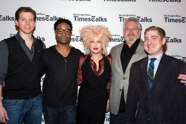Billy Porter, Stark Sands, Cyndi Lauper, Harvey Fierstein, Brian Usifer Photo