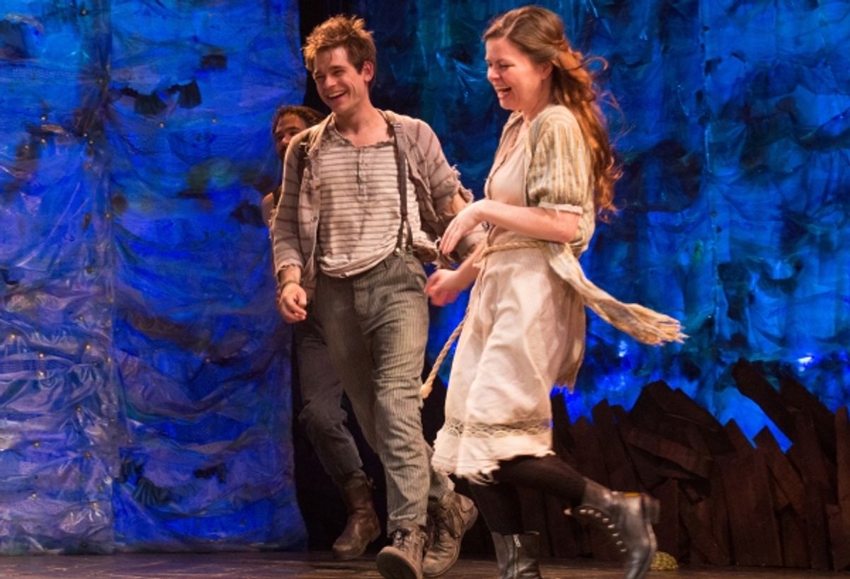 Jason Ralph, Nicole Lowrance at 