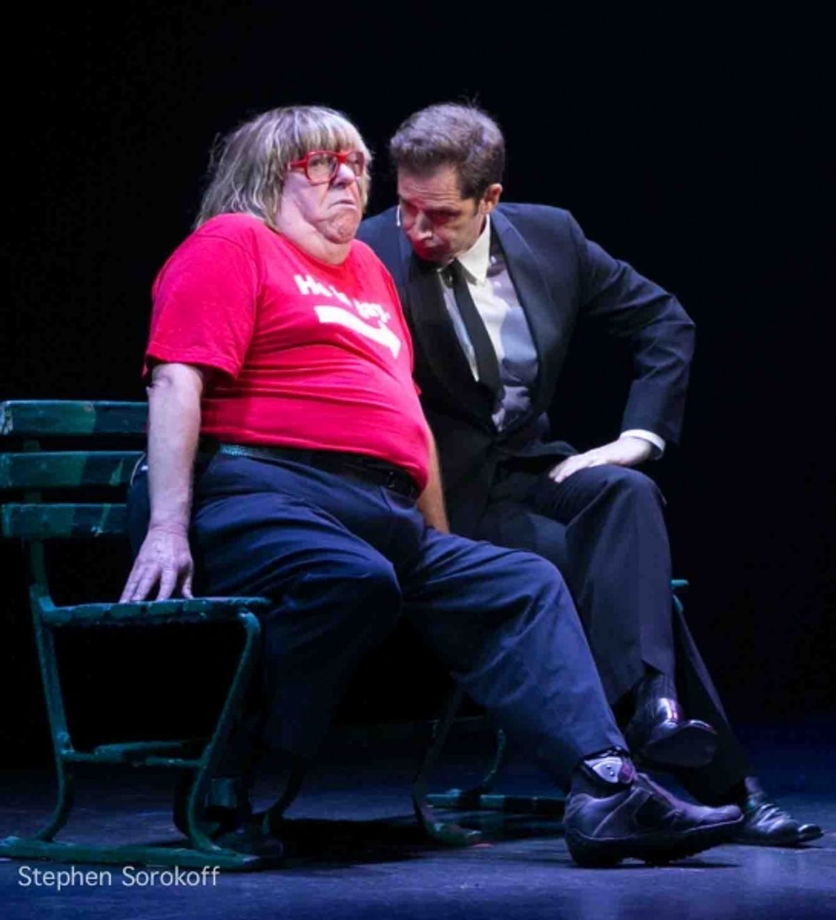 Bruce Vilanch & Malcolm Gets at 