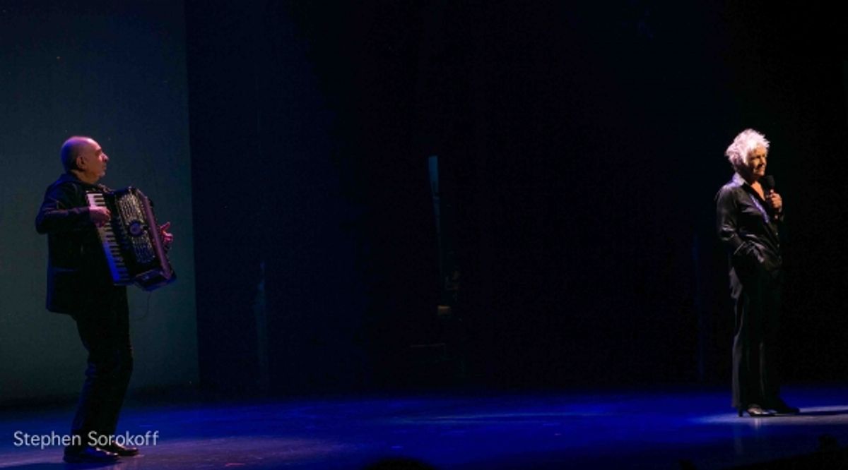 Bill Schimmel & Estelle Parsons at 