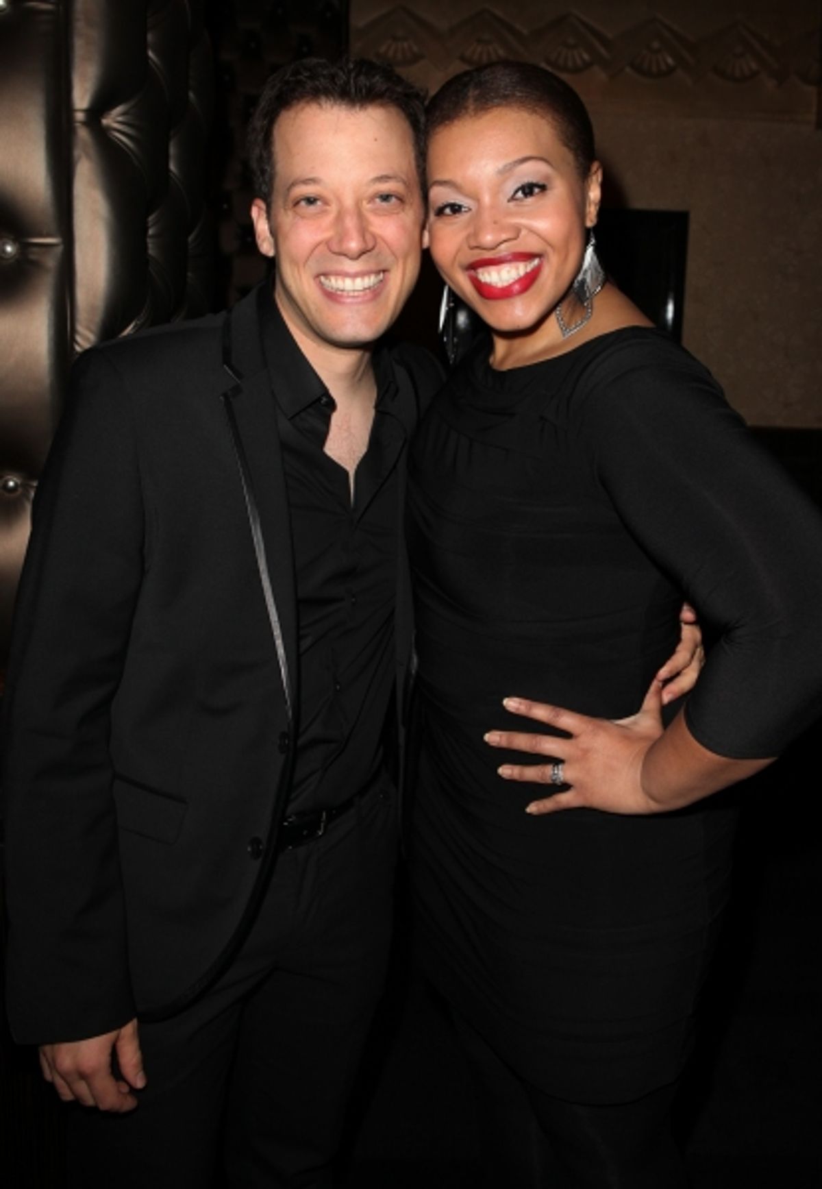 John Tartaglia & Carmen Ruby Floyd  at 