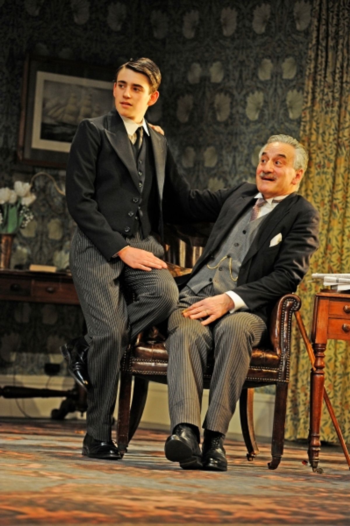 Charlie Rowe and Henry Goodman at 