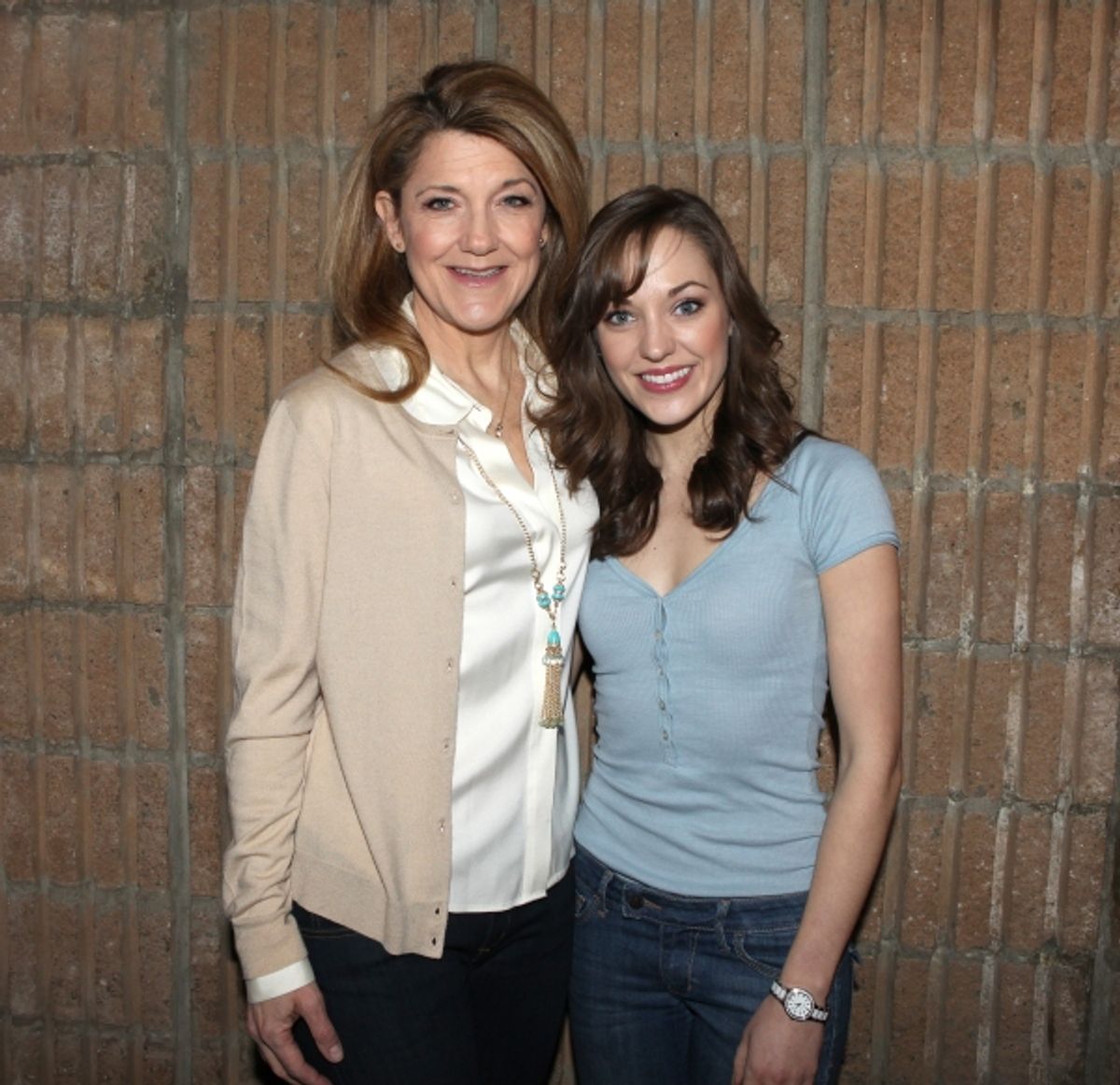 Victoria Clark & Laura Osnes  at 