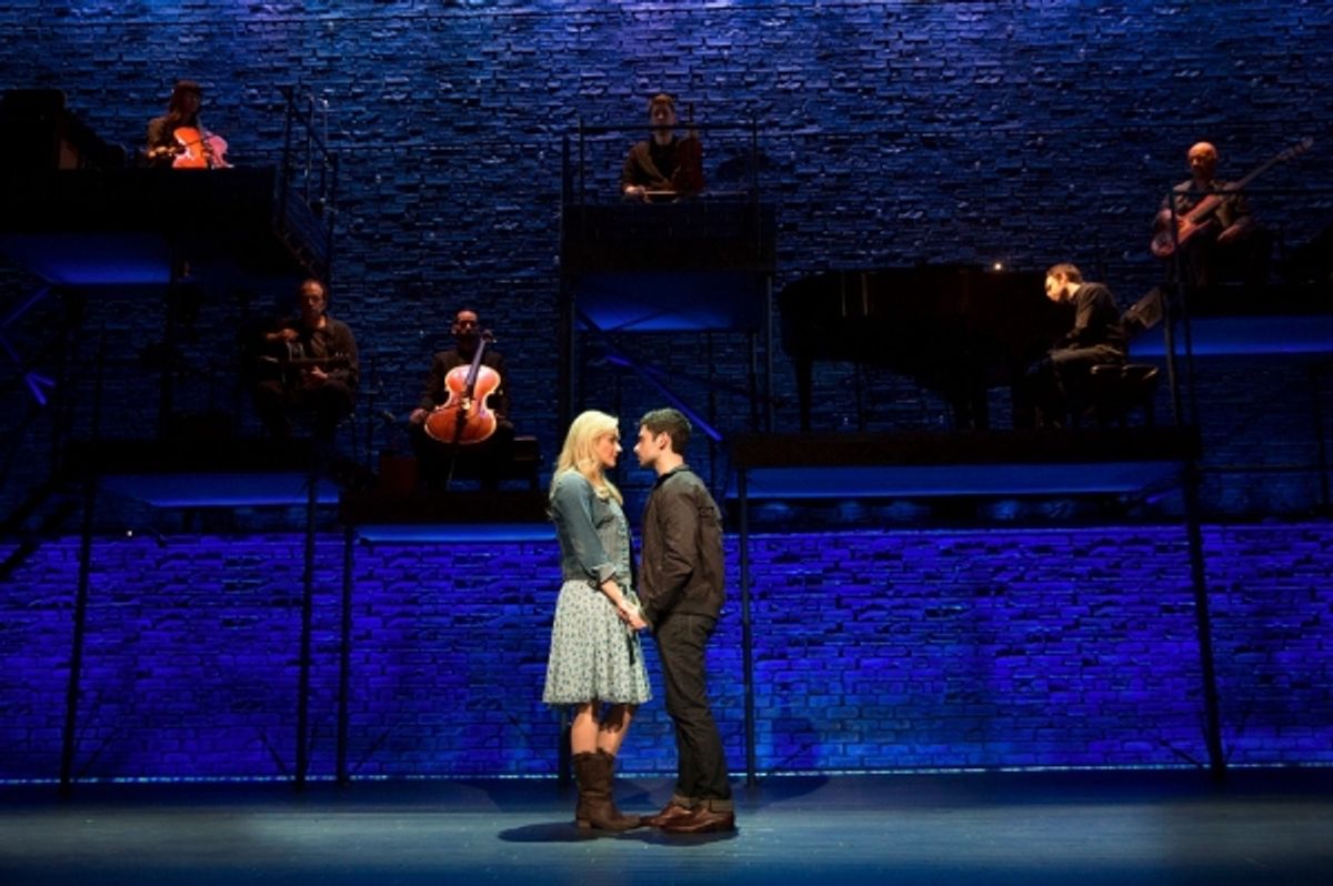 Betsy Wolfe and Adam Kantor at 