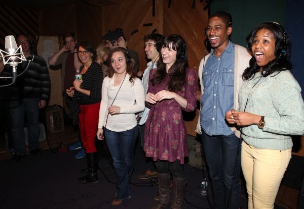 Photo Coverage: CINDERELLA Cast Makes an Enchanted Cast Alum- Inside the Recording Sessions! — photo 82 of 90