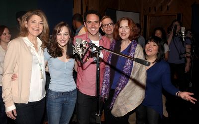 Victoria Clark, Laura Osnes, Santino Fontana, Peter Bartlett, Harriet Harris & Ann Ha Photo