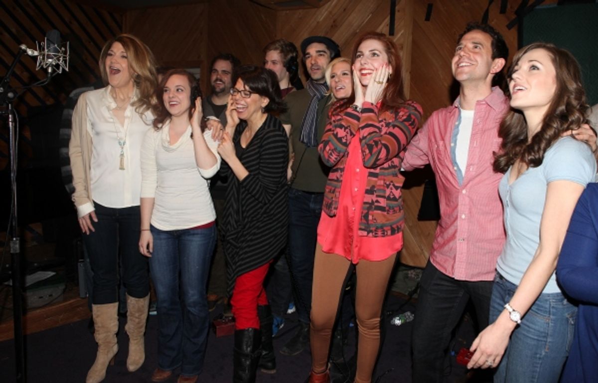 Victoria Clark, Marla Mindelle, Santino Fontana, Laura Osnes &amp; Ensemble Cast at 