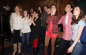 Victoria Clark, Marla Mindelle, Santino Fontana, Laura Osnes &amp; Ensemble Cast Photo