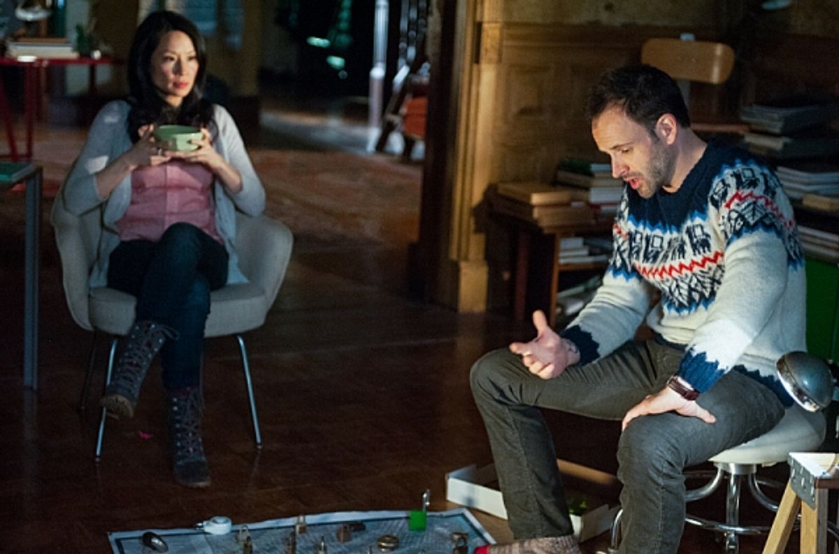 Jonny Lee Miller, Lucy Liu at 