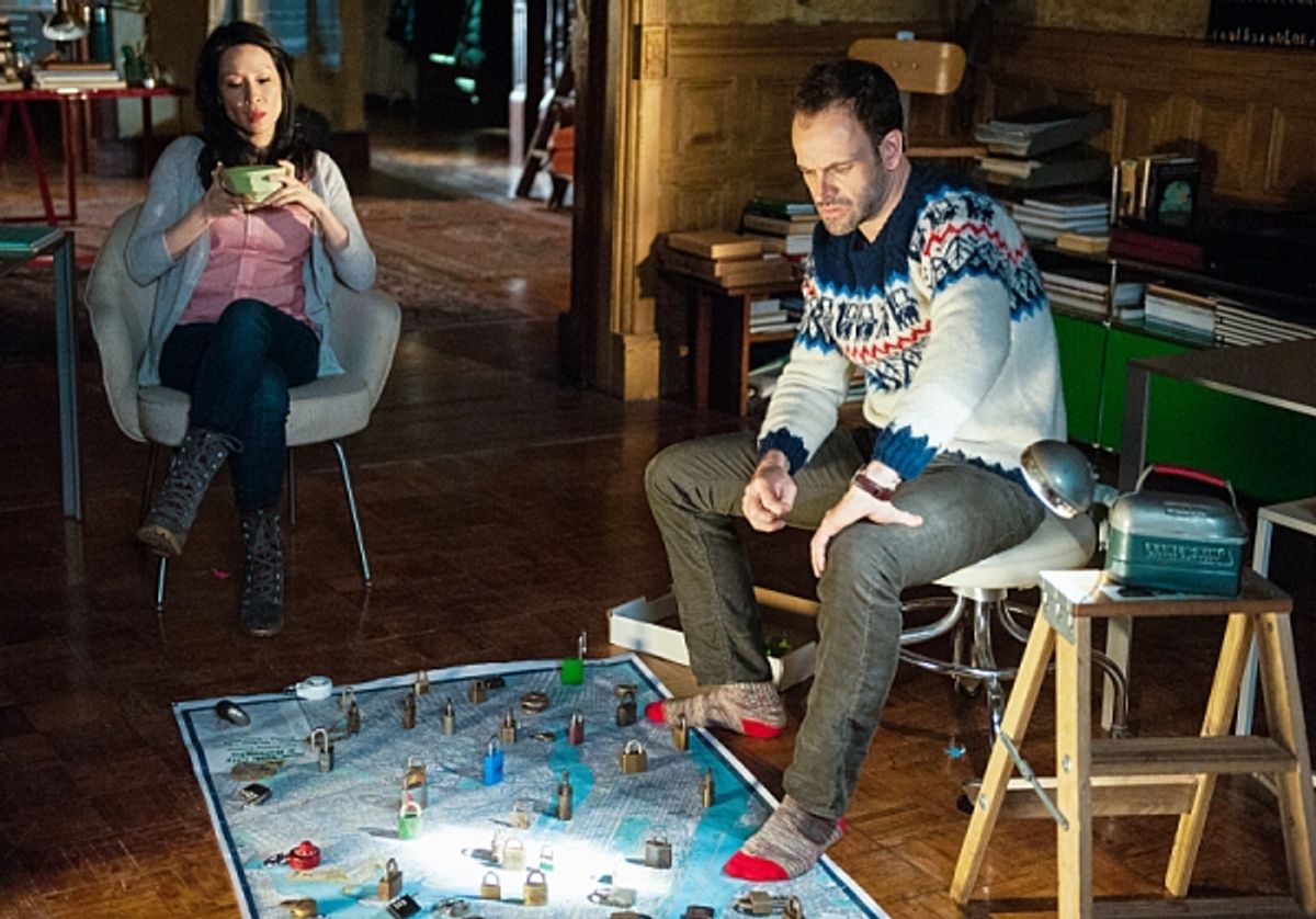 Jonny Lee Miller, Lucy Liu at 