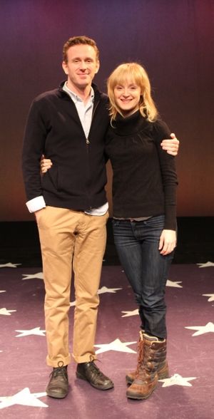 Ben Davis and Erin Davie @ BroadwayWorld Ben Davis and Erin Davie Photo