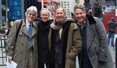 Ted Chapin, Sargent Aborn, Freddie Gershon, and Timothy Allen McDonald Photo